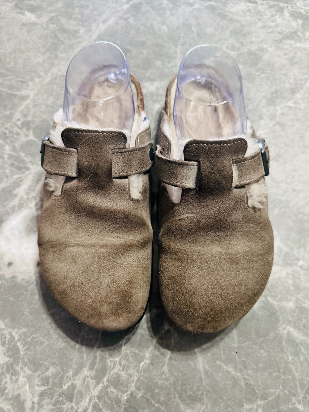 Birkenstock Boston VL Shearling Womens 39/8 Men’s 6 Uncleaned
